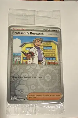 Professor's Research STAMPED - Pokemon TCG all 4x Professor Program Promos 2025 - Image 1
