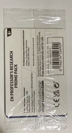 Professor's Research STAMPED - Pokemon TCG all 4x Professor Program Promos 2025 - Image 2