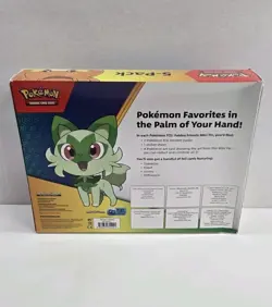 Pokemon TCG: 2023 Paldea Friends Mini Tin Costco 5 Pack New/Factory Sealed - Image 3