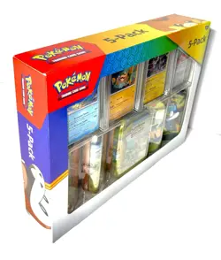 Pokemon TCG: 2023 Paldea Friends Mini Tin Costco 5 Pack New/Factory Sealed - Image 5
