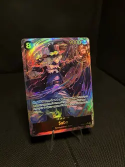 One Piece SABO OP07-118 SEC ALT ART 500 Years In The Future ENGLISH Parallel NM - Image 2