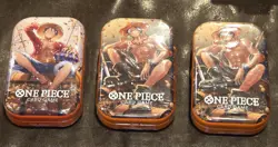 LOT (3)ONE PIECE TIN PACK SET VOL 2 FACTORY SEALED IN HAND READY TO SHIP NEW $$ - Image 1