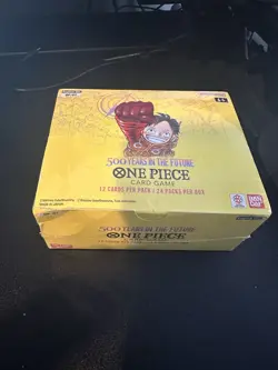 OP-07 ONE PIECE ENGLISH 500 YEARS IN THE FUTURE BOOSTER BOX (Dent See pictures) - Image 1