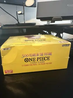 OP-07 ONE PIECE ENGLISH 500 YEARS IN THE FUTURE BOOSTER BOX (Dent See pictures) - Image 2