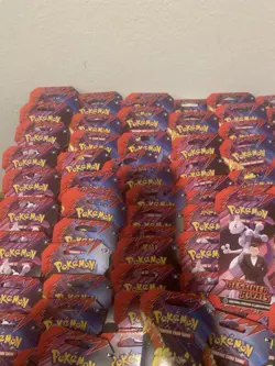 POKEMON TCG SCARLET & VIOLET DESTINED RIVALS SLEEVED BOOSTER LOT (100) SEALED - Image 4