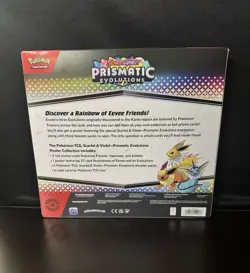 Pokemon TCG Scarlet & Violet Prismatic Evolutions Poster Collection Box Lot Of 3 - Image 3