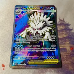 Mega Abomasnow ex 157/132 Mega Evolution Full Art Rare Holo Pokemon Card NM - Image 4