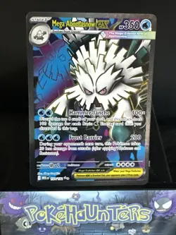 Pokemon Card Mega Abomasnow 157/132 Mega Evolutions Rare Full Art Holo Near Mint - Image 1