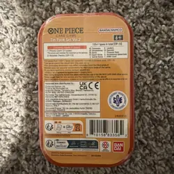 One Piece TCG Card Game - Mini Tin Vol.2 English 2 Packs Of OP 13 + Promo Pack - Image 2
