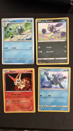11 Pokemon Cards lot. Keldeo, rock ruff, Eiscue, sneasel, others - see pics - Image 1
