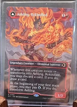 Ashling, Rekindled (Borderless) Lorwyn Eclipsed MTG Regular Near Mint - Image 3