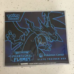 Phantasmal Flames Pokemon Center Exclusive ETB - New/Sealed w/ plastic protector - Image 1