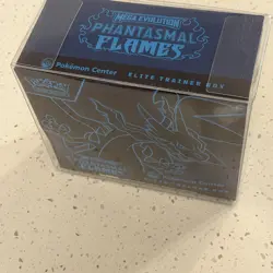 Phantasmal Flames Pokemon Center Exclusive ETB - New/Sealed w/ plastic protector - Image 2