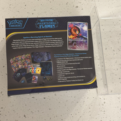 Phantasmal Flames Pokemon Center Exclusive ETB - New/Sealed w/ plastic protector - Image 5