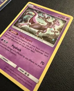 Mewtwo SM214 Holo Black Star Promo 2019 Pokemon Near Mint HD GALAXY SWIRL 🌀 - Image 1
