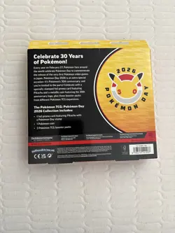 Pokemon TCG Pokemon Day 2026 30th Anniversary Collection Box IN HAND UK - Image 3