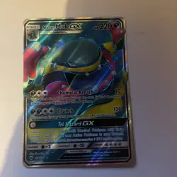 POKEMON TCG BURNING SHADOWS ALOLAN MUK GX FULL ART 138/147 - Image 1
