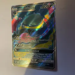 POKEMON TCG BURNING SHADOWS ALOLAN MUK GX FULL ART 138/147 - Image 4