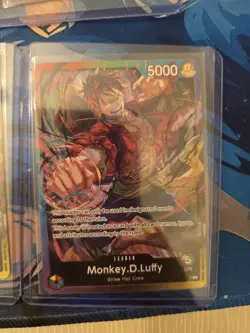 Monkey.D.Luffy Full Art Card PL One Piece TCG Awakening The New Era Mint - Image 2