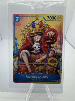 Monkey.D.Luffy (2nd Anniversary Stamped Promo) P-043 One Piece Promotion... - Image 1
