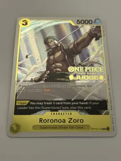 OnePiece TCG - Roronoa Zoro OP10-113 (Judge Pack Vol. 6) - Image 1
