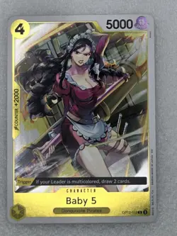 2X One Piece - Baby 5 (112) (Foil) - Legacy of The Master NM Pack Fresh! - Image 2