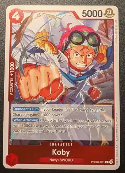 Koby PRB02-001 R | Premium Booster -The Best- Vol. 2 | One Piece TCG | English - Image 1