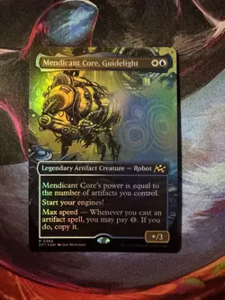 Mendicant Core, Guidelight (Borderless) [Aetherdrift] Magic MTG Foil - Image 1