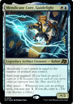 Mendicant Core, Guidelight FOIL Aetherdrift Magic MTG NM - Image 1