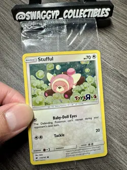 ◓Stufful 110/147 Burning Shadows 2017-Pokemon TCG Toys R US Stamped Holo*Sealed◓ - Image 3