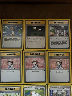 Vintage Pokemon Trainer Card Lot(23) - Base / WotC / Early EX - Common/Uncommon - Image 3