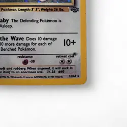 Wigglytuff 1999 Jungle 16/64 Holo Rare 80 HP Vintage Pokemon TCG Card - Image 5