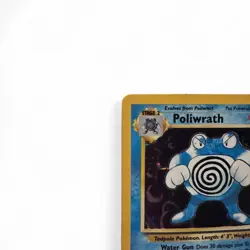 Poliwrath 1999 Base Set 13/102 Holo Rare 90 HP Vintage Pokemon TCG Card - Image 2