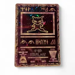 Ancient Mew 1999 Holo Promo Vintage Pokemon TCG Card Mewtwo Psychic Nintendo - Image 1