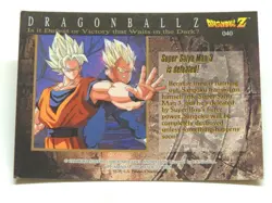 Carte Dragon Ball Z - Trading Cards Chromium Serie 1 - 040 - Amada 1996 - Image 2