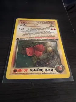 Dark Dugtrio Holo Rare Card First Edition 6/82 Team Rocket Pokemon - Image 3