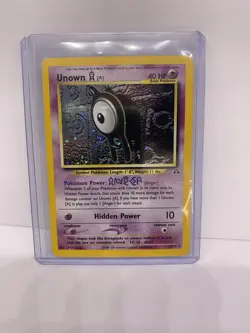 Unown 14/75 Neo Discovery Holo Rare - Pokemon Card - LP - Image 5
