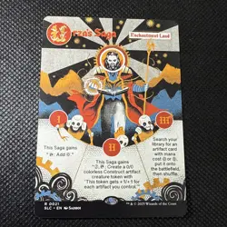 MtG URZA'S SAGA Secret Lair Encyclopedia Single Card Magic MTG RARE - Image 1