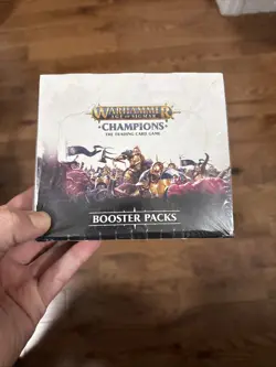 Warhammer Age of Sigmar Champions Card Game Booster Box 24 packs Sealed NEW - Image 1