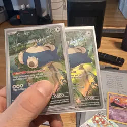 Pokemon TCG Snorlax SVP 051 Pokemon 151 ETB Black Star Promo Card Holo NM - Image 1