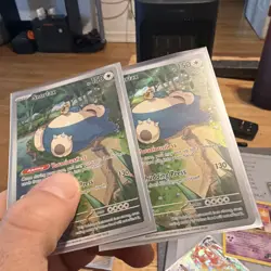 Pokemon TCG Snorlax SVP 051 Pokemon 151 ETB Black Star Promo Card Holo NM - Image 2