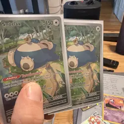 Pokemon TCG Snorlax SVP 051 Pokemon 151 ETB Black Star Promo Card Holo NM - Image 3