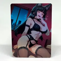 Zenless Zone Zero Hoshimi Miyabi Goddess Anime Waifu ACG Foil Card - Image 1