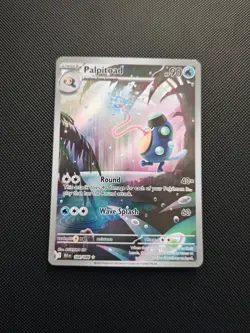 Pokemon SV: Black Bolt ⚡Card #104/086 Palpitoad Full Illustration. N/M Or Better - Image 1