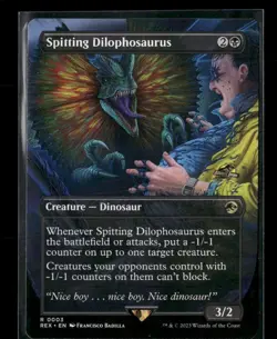 Universes Beyond: Jurassic World Spitting Dilophosaurus (Borderless) #3 - Image 1