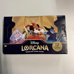 Lorcana: The First Chapter Booster Box 24 Packs, English Edition New And Sealed - Image 1