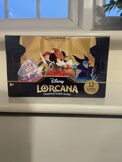Lorcana: The First Chapter Booster Box 24 Packs, English Edition New And Sealed - Image 1