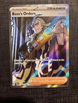 Pokemon TCG Boss’s Orders 248/193 SV02: Paldea Evolved Ultra Rare Holofoil NM - Image 1