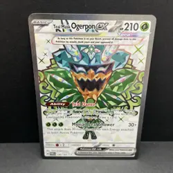 Pokemon TCG: Teal Mask Ogerpon ex (190/167) Ultra Rare - SV: Twilight Masquerade - Image 1