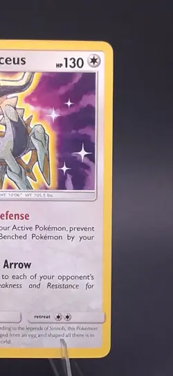 Shining Arceus 57/73 - Shining Legends - Shiny Holo Rare - POKEMON TCG - NM - Image 3